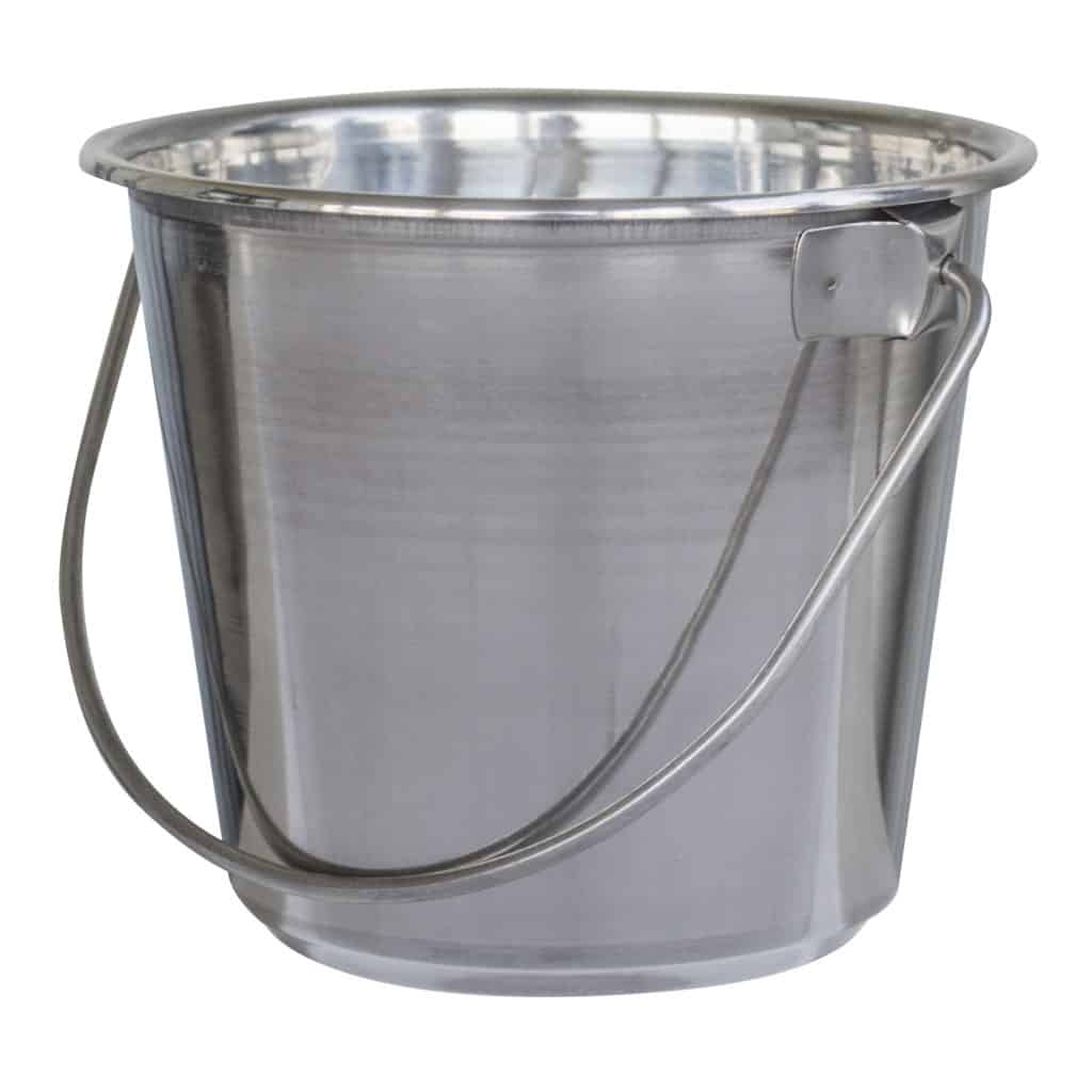 Stainless Steel Quart Buckets