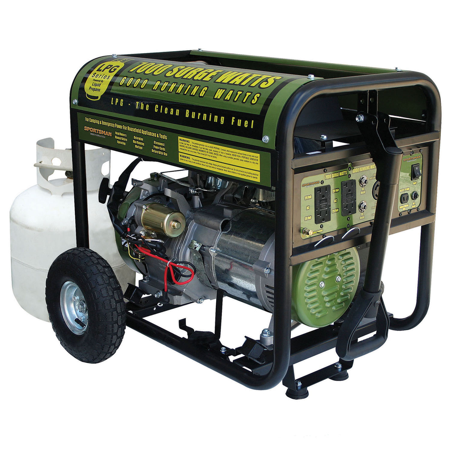 7000 Surge Watt Propane Generator