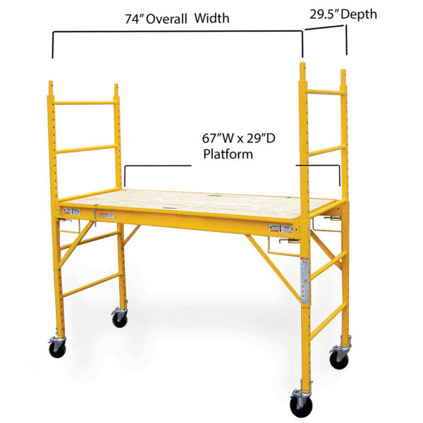 6-Foot Scaffolding Multipurpose